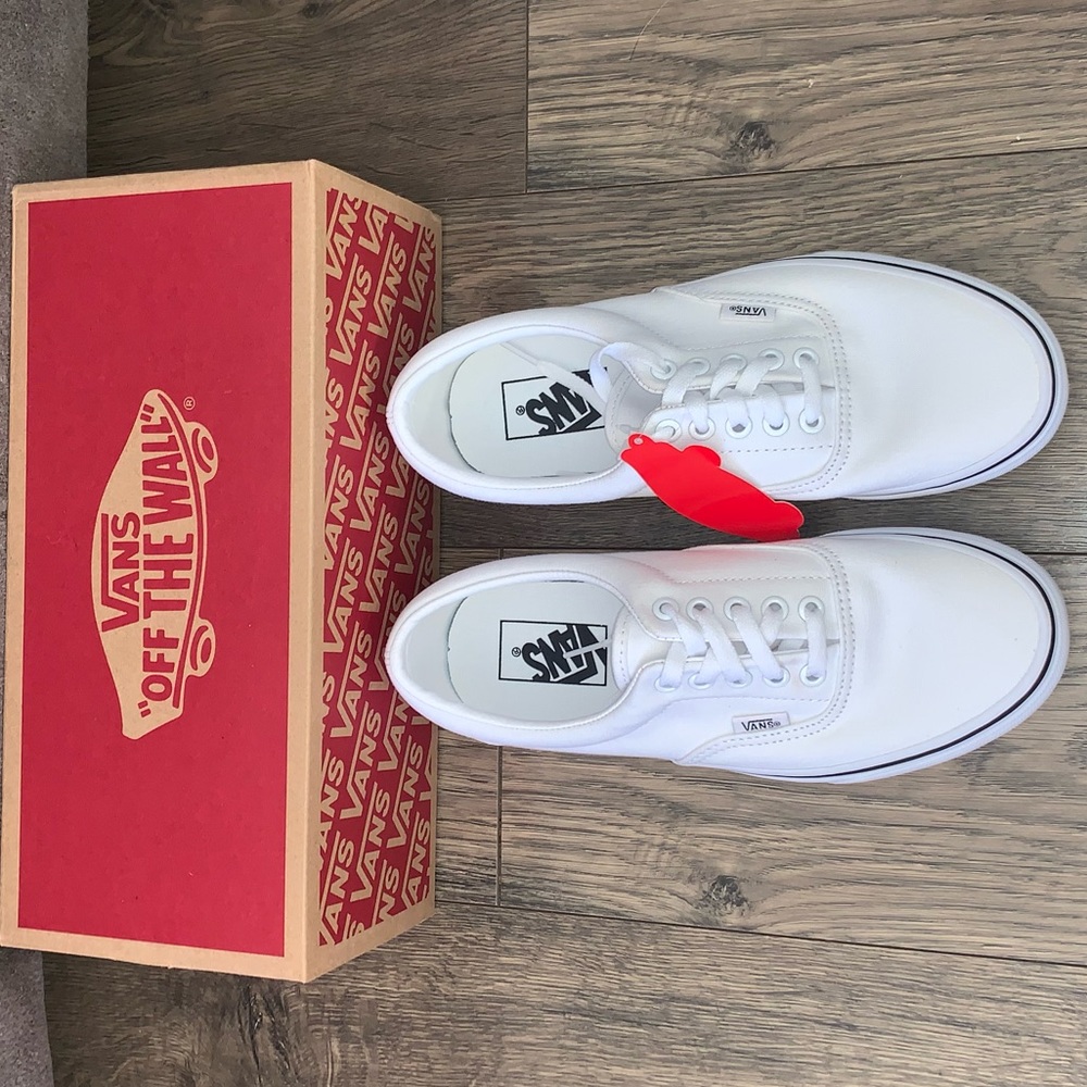 Vans era true white skate shoes sneakers - Picture 5 of 8